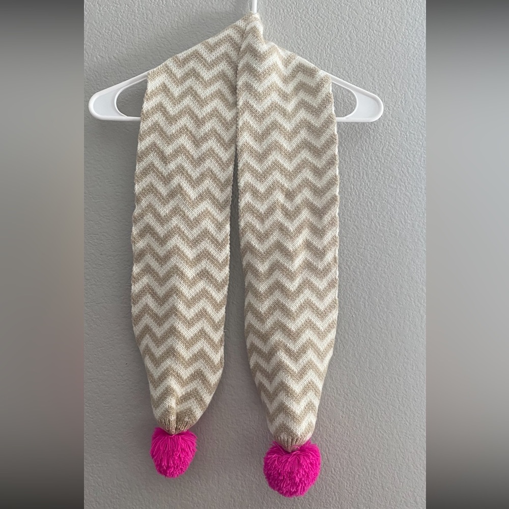 Toby & Me Kids Scarf White Polkadots